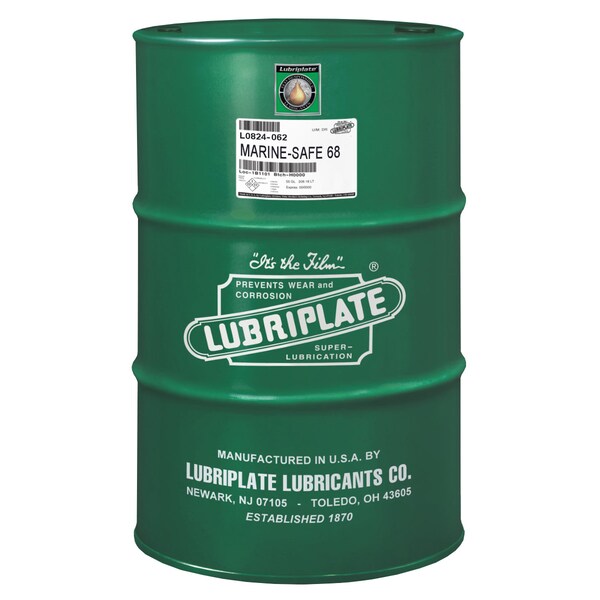 Lubriplate Marine Safe Ho 68, Drum, Zinc Free Iso-68 Heavy Duty Hydraulic Fluid L0824-062 - main